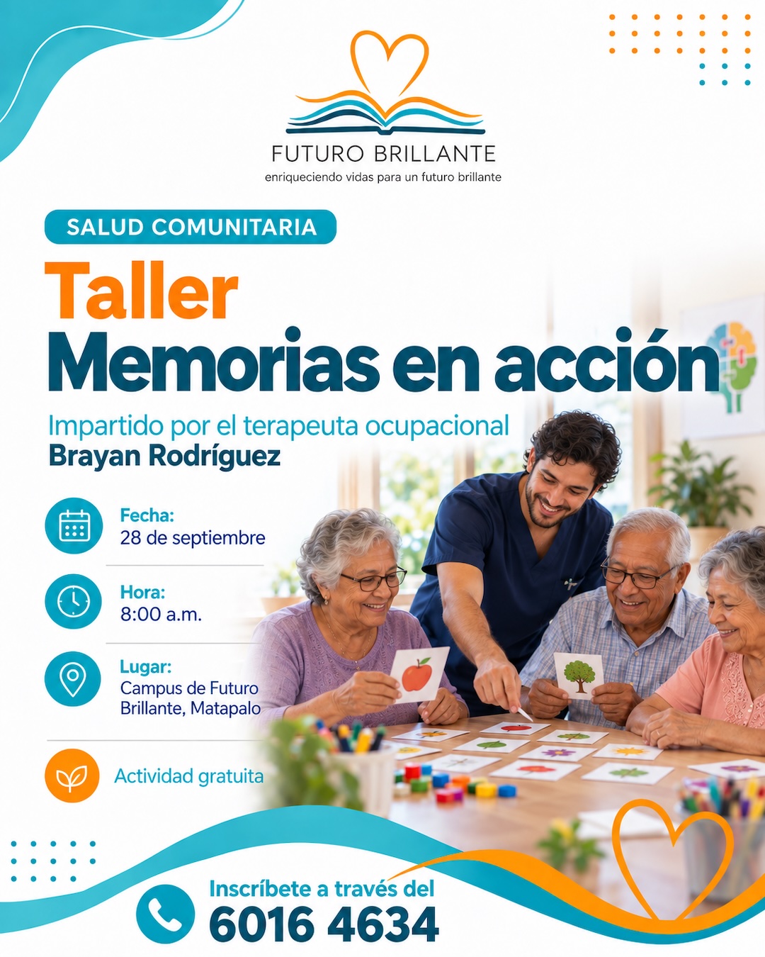 Charlas presenciales: Dale forma a tus ideas